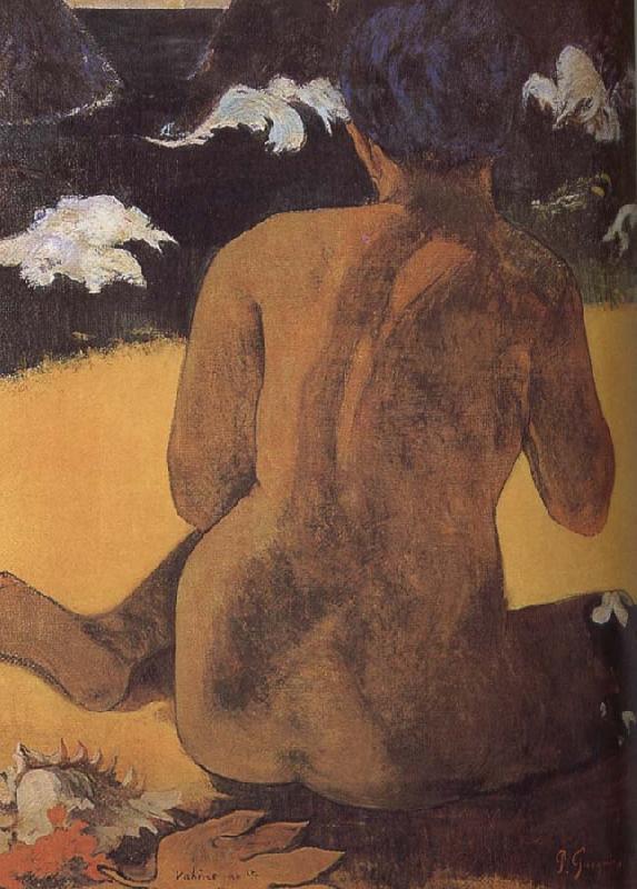 Paul Gauguin Beach woman China oil painting art